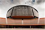 Front view of the Auditorium Parco Della Musica, Rome, Italy