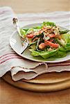 French Green Bean Salad, Haricot Vert, tomato, bib lettuce, roquefort salad,