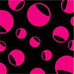 Background with pink circles