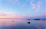 Beach at dawn (Blomidon Provincial Park, Nova Scotia, Canada)