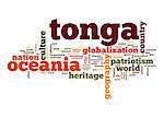 Tonga word cloud