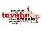 Tuvalu word cloud