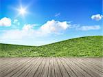 An image of a bright day nature background