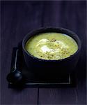 Zucchini and Fromage blanc soup