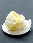 Lemon in muslin