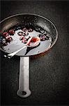 Stewed griotte cherries