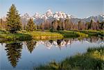 U.S.A., Wyoming, Grand Teton National Park, Schwabacher s Landing