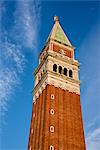 Campanile detail, Piazza San Marco, San Marco, Venice, UNESCO World Heritage Site, Veneto, Italy, Europe