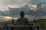 Borobudur Buddhist Temple, UNESCO World Heritage Site, Java, Indonesia, Southeast Asia, Asia