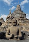 Borobudur Buddhist Temple, UNESCO World Heritage Site, Java, Indonesia, Southeast Asia, Asia