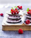 Chocolate-raspberry mille-feuille