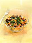 Wild rice and carrot salad