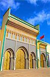 Royal Palace, Fez, Morocco, North Africa, Africa