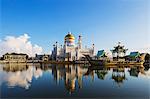 Omar Ali Saifuddien Mosque, Bandar Seri Begawan, Brunei, Borneo, Southeast Asia, Asia