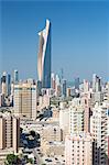 The Al Hamra building, tallest building in Kuwait completed in 2011, Kuwait City, Kuwait, Middle East