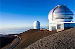 Observatory on Mauna Kea, Big Island, Hawaii, United States of America, Pacific