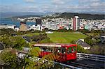 Wellington Cable Car, Wellington, North Island, New Zealand, Pacific