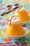 Mango-coconut jelly