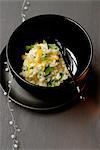 Orange and herb risotto