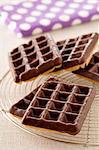 Chocolate waffles