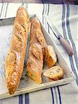 Leavened baguettes