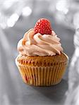 Raspberry cupcake