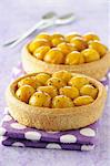 Mirabelle plum tartlets