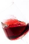 Glass of red wine