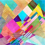 abstract colorful background of geometric elements