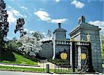 Schley Gate in Arlington National Cemetery, Arlington Virginia USA