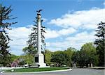 Spanish-American Memorial in Arlington National Cemetery, Arlington Virginia USA