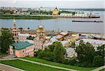 July view of colorful Nizhny Novgorod Russia