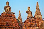 Wat Chai Wattanaram, Ayutthaya Historical Park, UNESCO World Heritage Site, Ayutthaya, Thailand, Southeast Asia, Asia