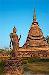 Wat Sa Sri, Sukhothai Historical Park, UNESCO World Heritage Site, Sukhothai, Thailand, Southeast Asia, Asia