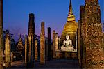 Wat Sa Sri, Sukhothai Historical Park, UNESCO World Heritage Site, Sukhothai, Thailand, Southeast Asia, Asia