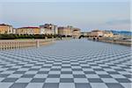 Terrazza Mascagni at Dusk, Livorno, Tuscany, Italy