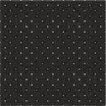 Tile vector pattern with grey polka dots on black background for decoration wallpaper