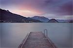 Austria, Osterreich, Salzburg, Flachgau. Wolfgangsee lake. St Wolfgang.