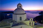 Church in Thira, Santorini, Cyclades, Greece