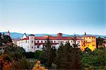 Italy, Tuscany , Pistoia. Typical Tuscan architecture.