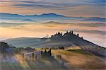 Italy, Tuscany, Siena district, Orcia Valley, Podere Belvedere near San Quirico d'Orcia.