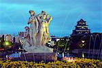 Asia, Japan, Honshu, Hiroshima prefecture, Hiroshima, Hiroshima castle