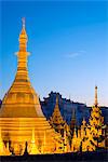 South East Asia, Myanmar, Yangon, Sule Paya Pagoda