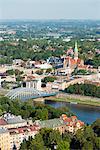 Europe, Poland, Malopolska, Krakow, Vistula River, Unesco site