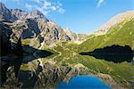 Europe, Poland, Carpathian Mountains, Zakopane, Lake Morskie Oko (Eye of the Sea)