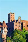 Europe, Poland, Pomerania, medieval Malbork Castle, Marienburg Fortress of Mary, Unesco site