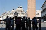 Tourists at Piazza San Marco, Venice, Italy