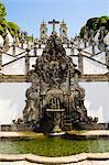 Fountain at Bom Jesus do Monte Sanctuary, Braga, Portugal