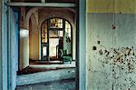 Decayed interior of Sanatorium Teupitz, Brandenburg, Germany
