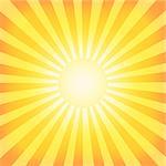 Sun Sunburst Pattern. Retro Background. Vector illustration